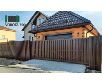Откатные ворота автоматические под ключ 5 х 2м | фото номер 1